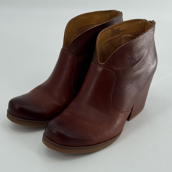 Korks Gemini Brown Ankle Boots 8.5 - Picture 1 of 12